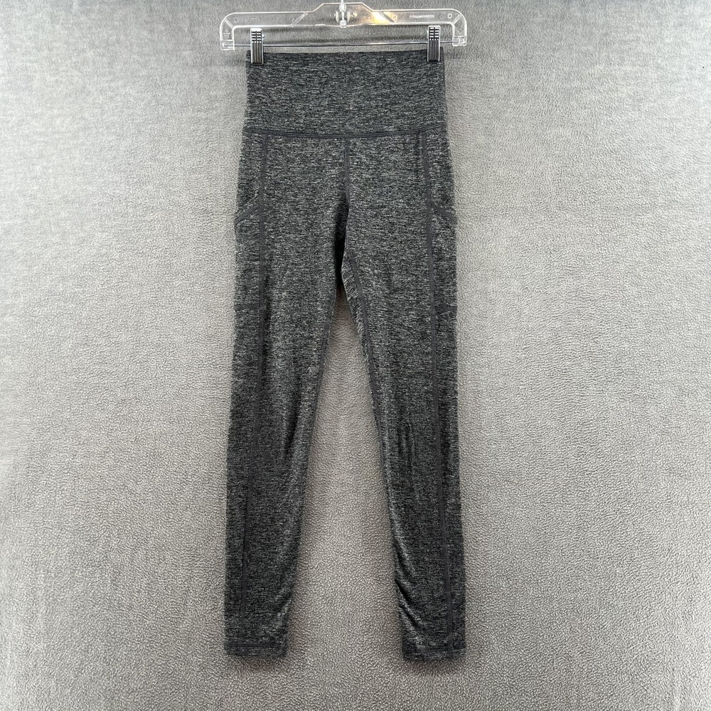 Offline Aerie Womens Size S gray high waisted full length pockets Leggings